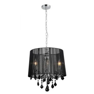 Italux Cornelia  Lampa wisząca MDM-2572/3 BK Chrom, czarny