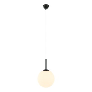 Italux Deore  Lampa wisząca PND-5578-1M-BK Czarny, biały