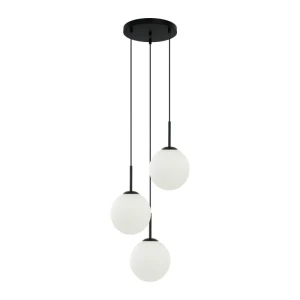 Italux Deore  Lampa wisząca PND-5578-3S-BK Czarny