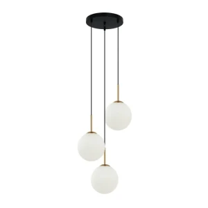 Italux Deore  Lampa wisząca PND-5578-3S-BRO-BK Brąz antyczny