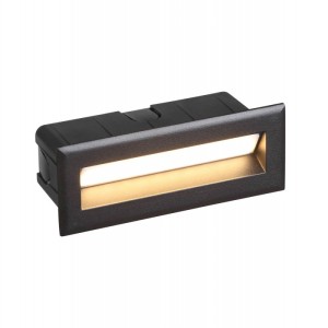 Italux Erba 3K  Lampa zewnętrzna wpuszczana ONFL-0352-3K Czarny piaskowany