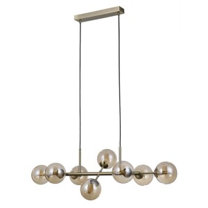 Italux Erimida  Lampa wisząca PND-2244-8A-AB Brąz antyczny
