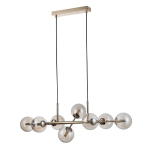 Italux Erimida  Lampa wisząca PND-2244-8A-GD Mosiężny