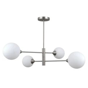 Italux Evora  Lampa wisząca PND-55342-4-SN Nikiel satynowany