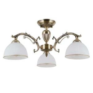 Italux Feneza  Plafon PND-5122-3 Brąz antyczny
