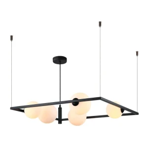 Italux Gareth  Lampa wisząca MDM-3975/5 BK Czarny