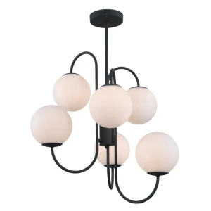 Italux Gela  Lampa wisząca PND-5500-6-BK Czarny