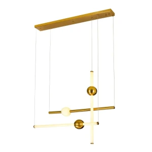 Italux Halling  Lampa wisząca PND-16357-CA-3 Miedziany
