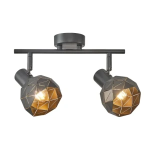 Italux Harley  Reflektorek SPL-3480-2-GR-GD Szary, złoty