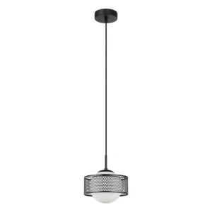 Italux Lomica  Lampa wisząca PND-55456-1M-BK Czarny