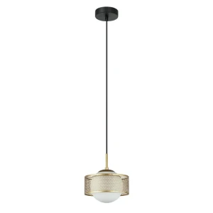 Italux Lomica  Lampa wisząca PND-55456-1M-GD Złoty