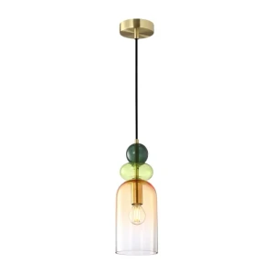 Italux Manso  Lampa wisząca PND-37462C-MC-GD Piaskowany złoty z połyskiem