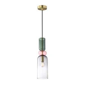 Italux Manso  Lampa wisząca PND-37462D-MC-GD Piaskowany złoty z połyskiem