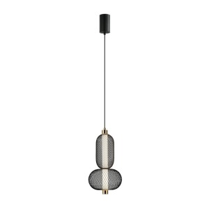 Italux Marco  Lampa wisząca PND-84283-2-BK czarny