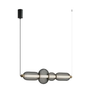 Italux Marco  Lampa wisząca PND-84283-4-BK czarny