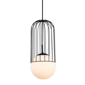 Italux Matty  Lampa wisząca MDM-3940/1 BK Czarny