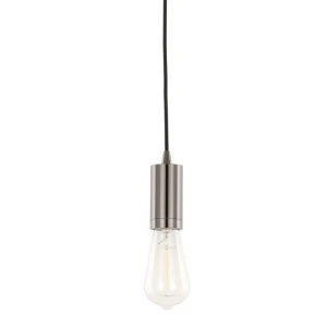 Italux Moderna  Lampa wisząca DS-M-038 SHINY BLACK Czarny