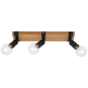 Italux Molini  Reflektorek SPL-2079-3 Czarny, drewno