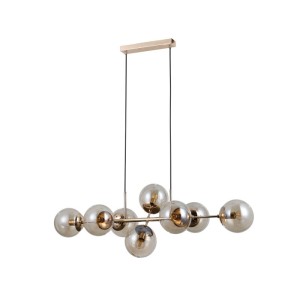 Italux Molite  Lampa wisząca PND-1098-8-GD Złoty