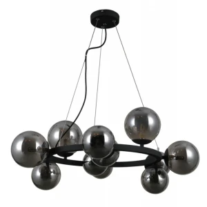 Italux Montora  Lampa wisząca PND-30223-11 Czarny satynowy