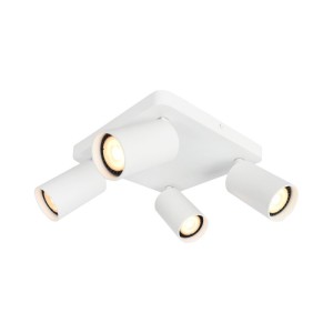 Italux Nesto  Reflektorek SPL-23436-4S-WH Biały piaskowany