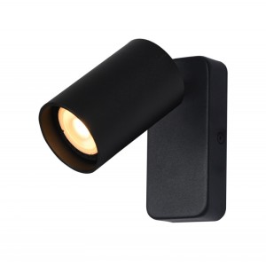 Italux Nesto  Kinkiet WL-23436-1-BK Czarny piaskowany