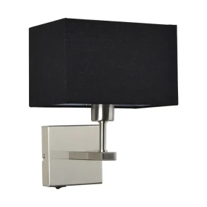 Italux Norte  Lampa przyłóżkowa WL-1122-1-A-SN-RC-BL Nikiel