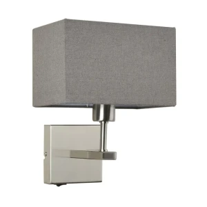 Italux Norte  Lampa przyłóżkowa WL-1122-1-A-SN-RC-GR Nikiel