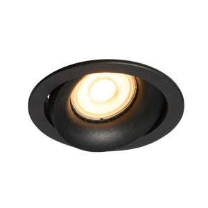 Italux Oker  Lampa wpuszczana sufitowa DL-26260-GU10-BK Czarny piaskowany