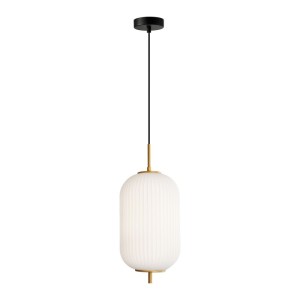 Italux Olmeto  Lampa wisząca PND-28798-1-GD-WH Złoty