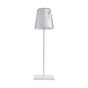 Italux Ostap  Lampa stołowa przenośna TB-2749-WH Biały