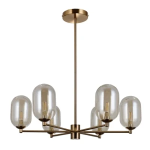 Italux Perano  Lampa wisząca PND-4215-6-HBR Brąz antyczny