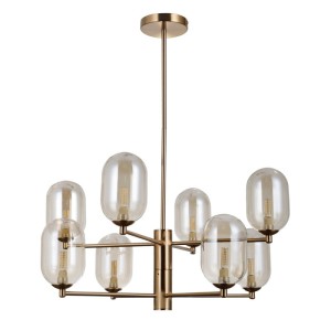 Italux Perano  Lampa wisząca PND-4215-8-HBR Brąz antyczny