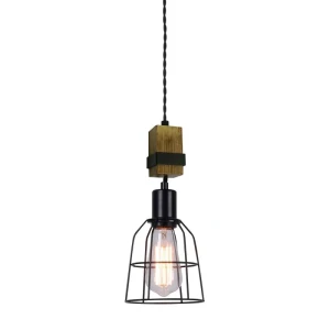 Italux Ponte  Lampa wisząca PND-4290-1-L Czarny