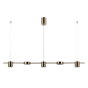 Italux Remdal  Lampa wisząca PND-16374-5-COP-GD-4K Mosiężny