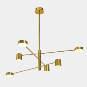 Italux Remdal  Lampa wisząca PND-16374-6-COP-GD-4K Złoty