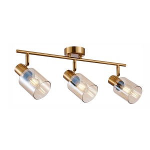 Italux Santia  Reflektorek SPL-65342-3-BRO-AMB Mosieżny
