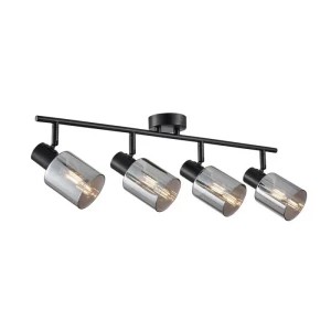 Italux Santia  Reflektorek SPL-65342-4-BK-SG Czarny