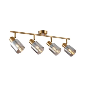 Italux Santia  Reflektorek SPL-65342-4-BRO-SG Mosiężny
