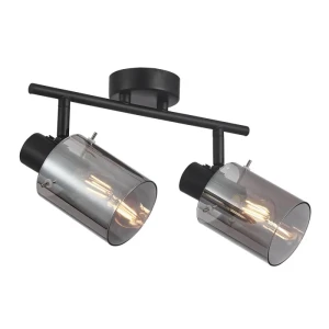 Italux Sardo  Reflektorek SPL-5581-2-BK-SG Czarny, dymiony