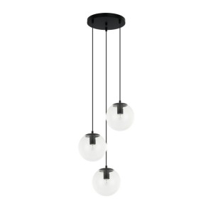 Italux Sarpo  Lampa wisząca PND-58867-3S-BK Czarny