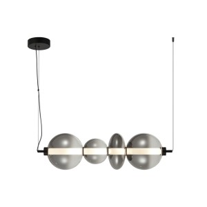 Italux Sonte  Lampa wisząca PND-24352-36W-BK-SG Czarny mat