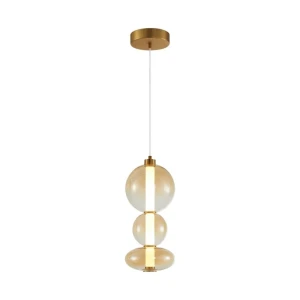 Italux Sonte  Lampa wisząca PND-24352V-24W-AB-AMB Antyczny brąz matowy