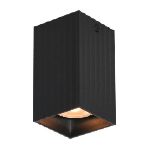 Italux Tecno  Lampa natynkowa CLN-37492-S-BK Czarny, złoty