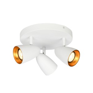 Italux Tino  Reflektorek SPL-36748-3R-WH-GD Biały, złoty