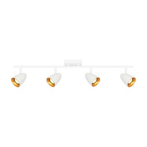 Italux Tino  Reflektorek SPL-36748-4-WH-GD Biały, złoty