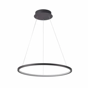 Italux Vinola  Lampa wisząca PND-56135B-080RPC-BK-3KS4K-TRDIMM Czarny
