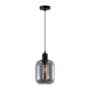 Italux Zona  Lampa wisząca PND-29258S-1-BK-SG Czarny