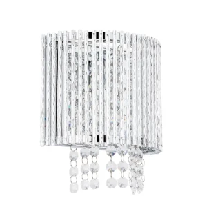 Italux Anabella  Kinkiet W0207-01D-F4QL Srebrny