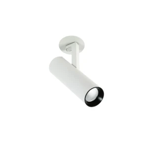 Italux Lampa wpuszczana sufitowa SL74055/18W 3000K WH+BL Biały, czarny